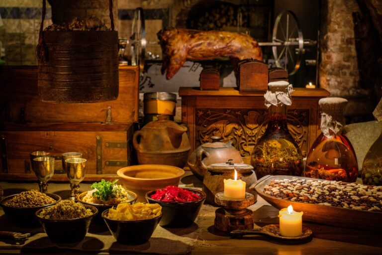 Ritteressen und Gelage: Ein Abend voller Historie und Genuss